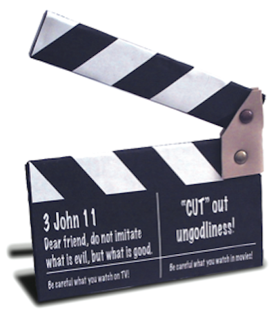 Hollywood Clapper Board Craft